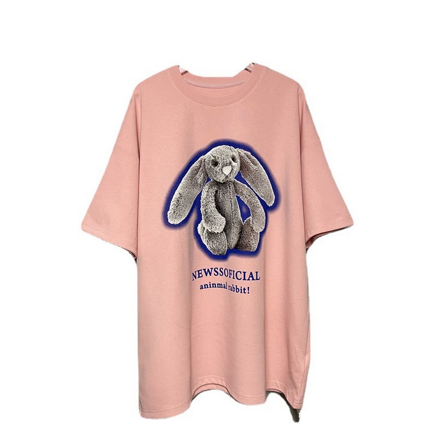 Women's Rabbit Print High Quality Tee