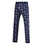 Men's Striped Print Golf Pants