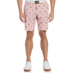 Men's Pattern Print Golf Shorts