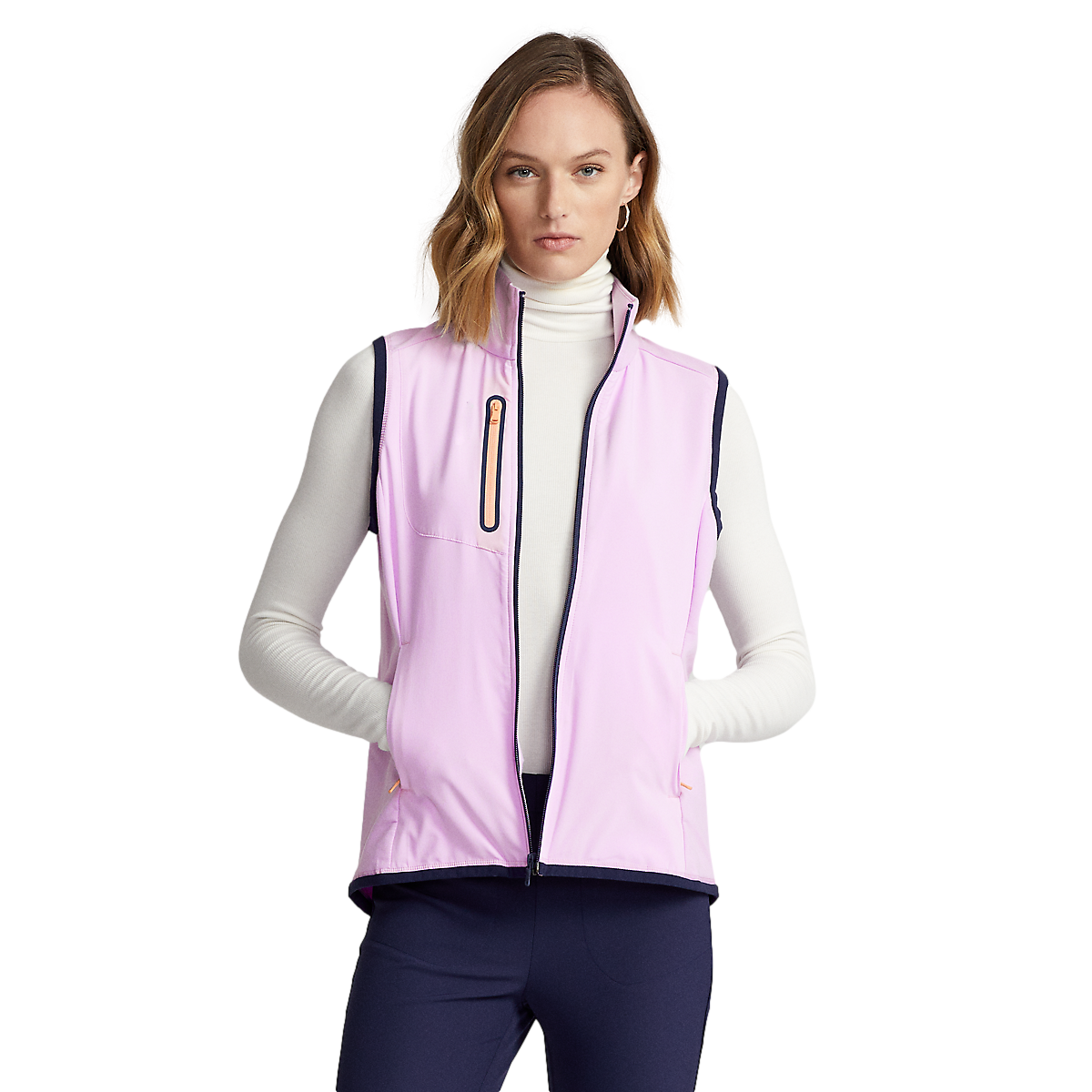 Women's Solid Color Leisure Golf Vest