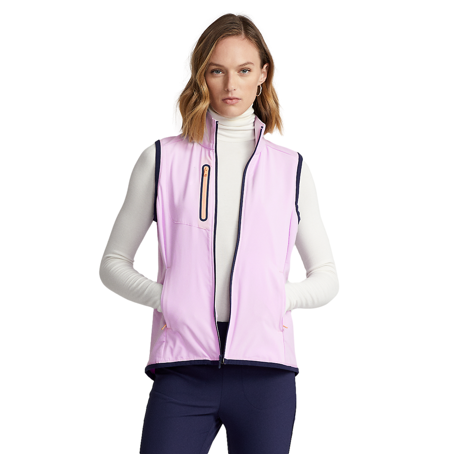 Women's Solid Color Leisure Golf Vest