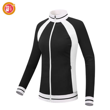 Women's Elastic Force Zippers Golf Jacket