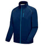 Men's Pure Color Zippers Golf Jacket