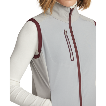 Women's Solid Color Plus Size Golf Vest