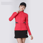 Women's Slim Zippers Golf Jacket