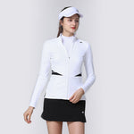 Women's Slim Zippers Golf Jacket