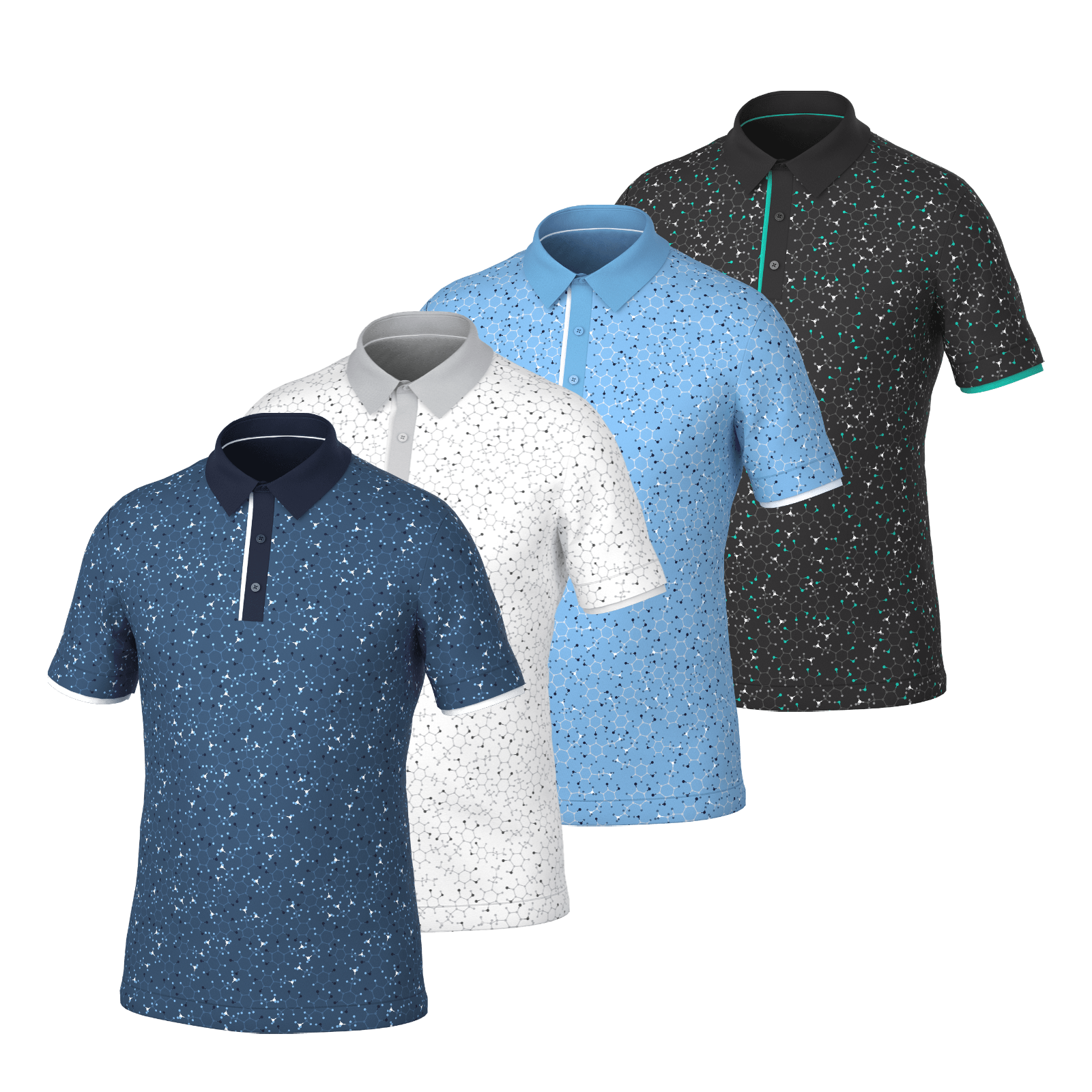 Polo Shirt--Pattern Printing