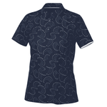 Women's Classic Pattern Print Golf Polo