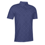 Men's Full Pattern Print Golf Polo