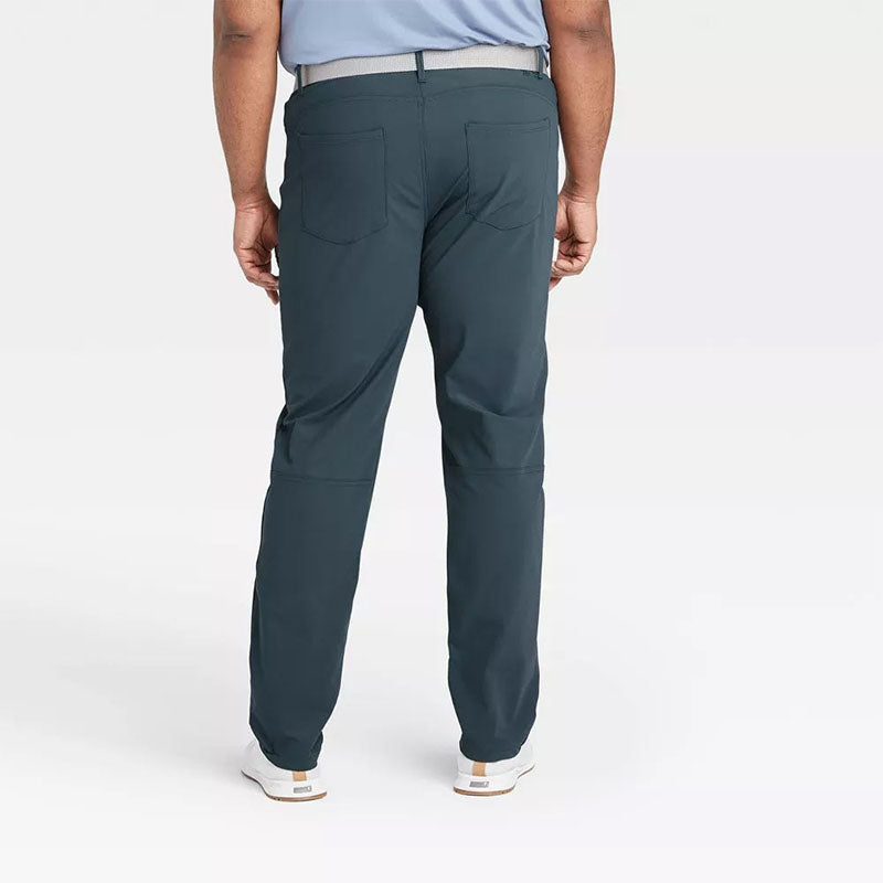Quick-Dry Winter Golf Pants for Men with Stretch Polyester-Spandex