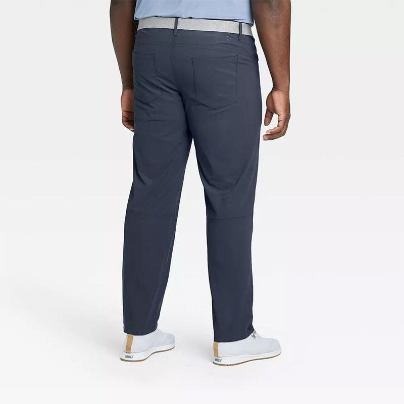 Quick-Dry Winter Golf Pants for Men with Stretch Polyester-Spandex