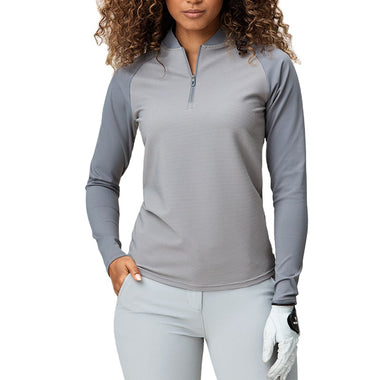 Women's Color Combination 1/4 Zip Golf Pullover