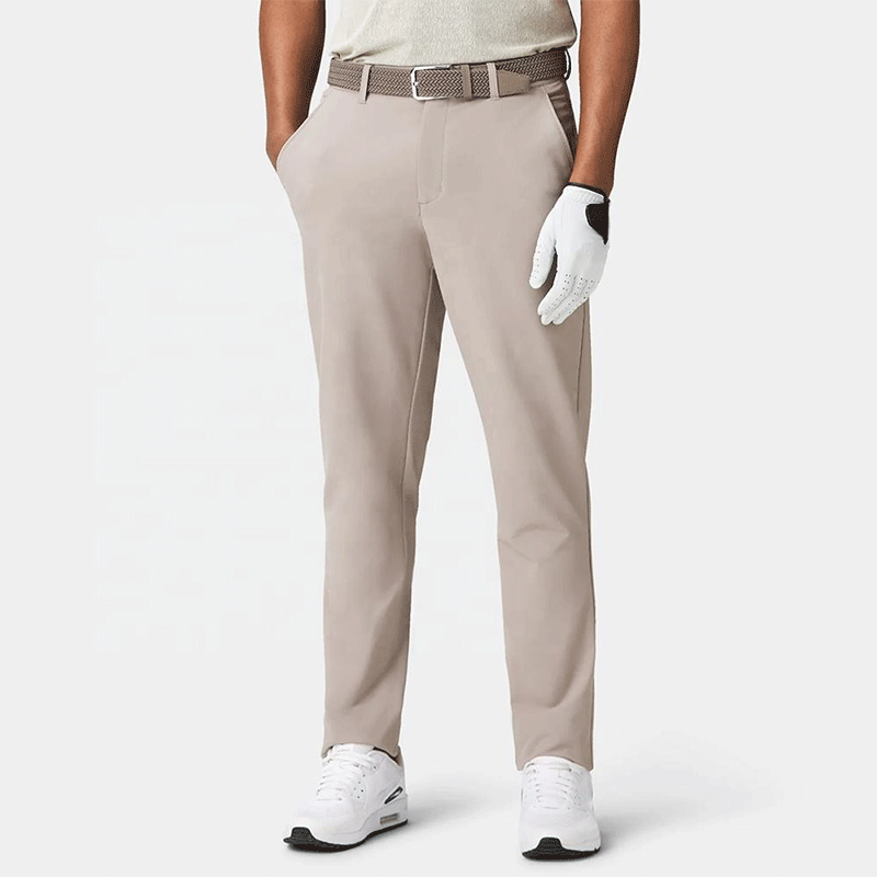 Lightweight Quick-Dry Best Mens Golf Pants in 85/15 Nylon Spandex