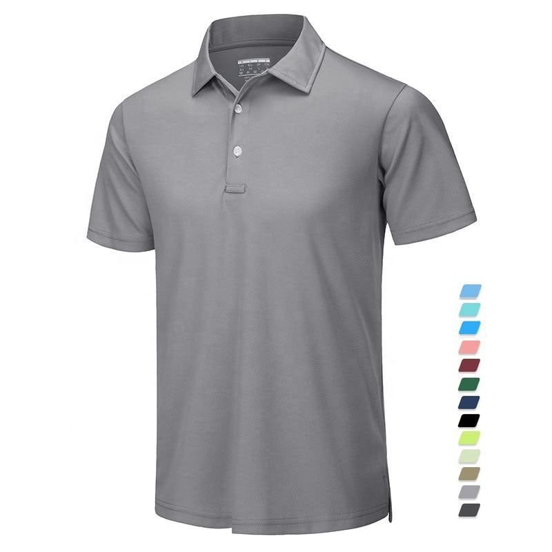 Cotton Golf Polo | 160gsm Poly/Cotton Knit, Anti-Wrinkle, Custom Print, OEM