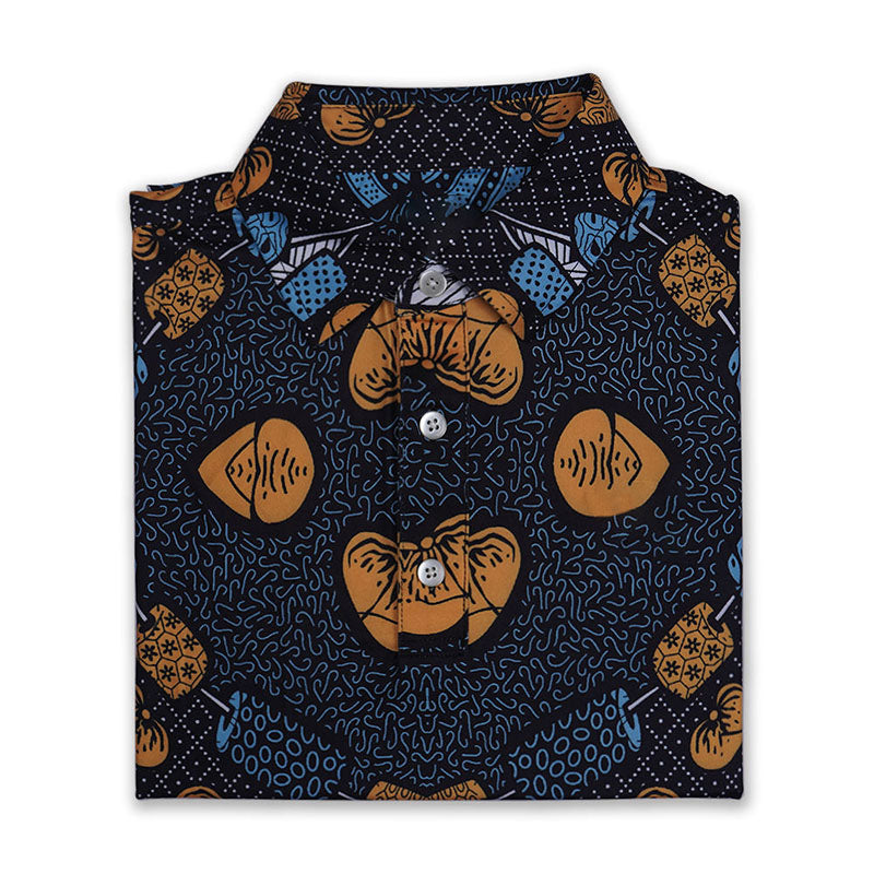 Crazy Golf Polo Shirts, 180gsm Quick-Dry Stretch Jersey, Bold Prints, OEM