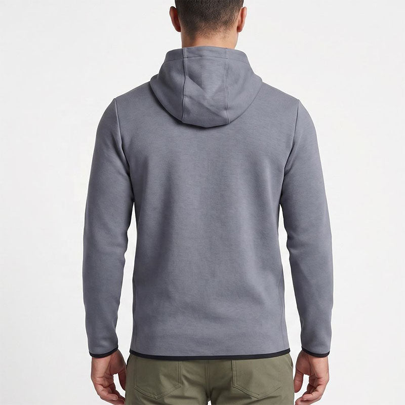 Custom 1 4 Zip Golf Hoodie with Secure Zip Pockets