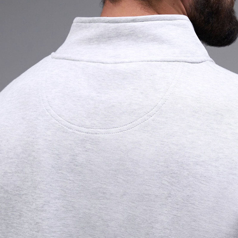 Custom 1 4 Zip Pullover with Pockets in Cotton-Blend Fleece