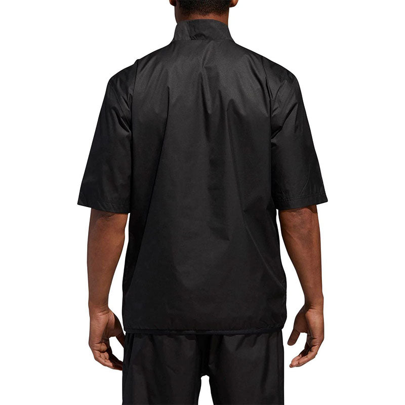 Custom 1 4 Zip Windbreaker Pullover with Short Sleeves
