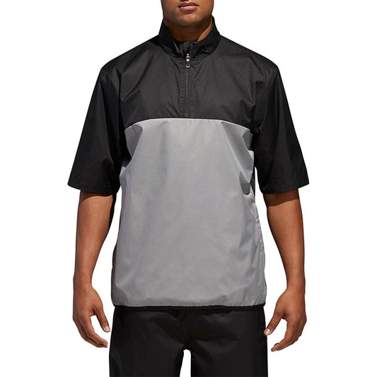 Custom 1 4 Zip Windbreaker Pullover with Short Sleeves