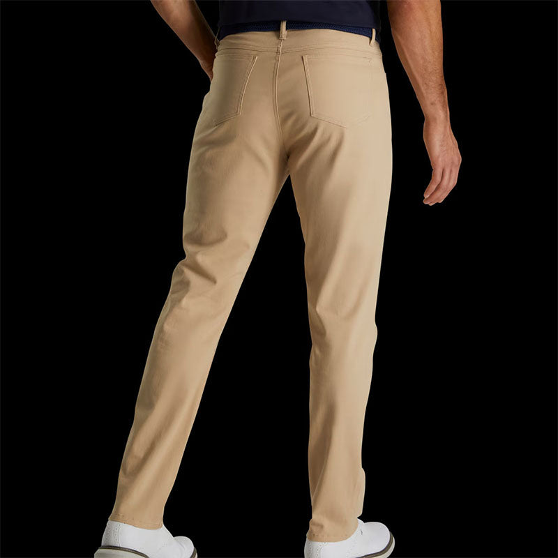 Custom 5 Pocket Golf Pants for Men Cotton-Spandex OEM Factory