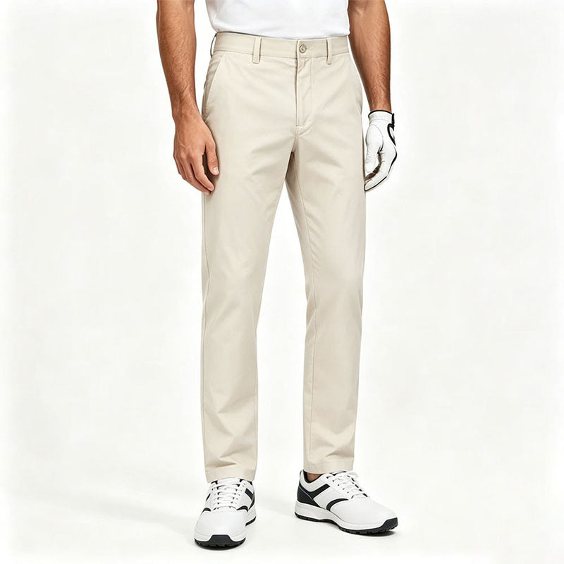 Custom Baggy Golf Pants for Men Lightweight Cotton Twill OEM