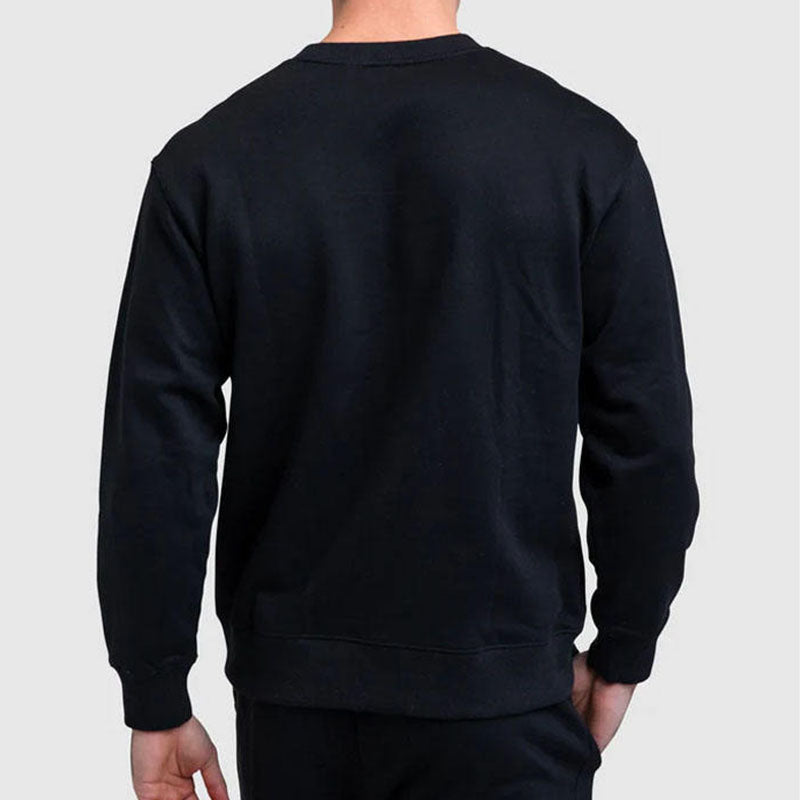 Custom Black Crewneck Sweatshirt for OEM Brand & Teamwear Programs