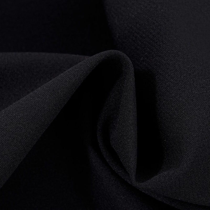 Custom Black Golf Pants for Women with Flared Leg and Stretch Fabric