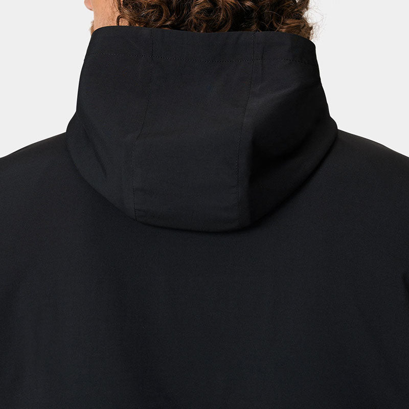 Custom 430 GSM Black Quarter-Zip Golf Hoodie with Zip Pockets