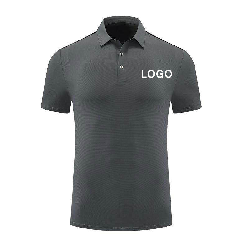 Custom Button Down Golf Polo in 165 GSM High-Stretch Jersey