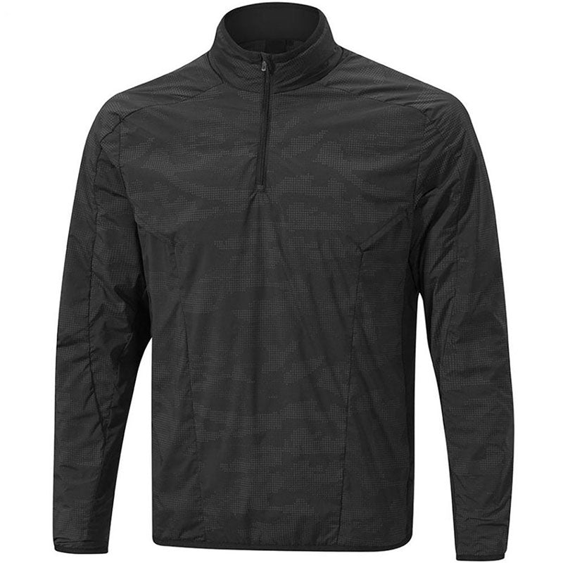 Custom Camo 1/4 Zip Pullover with 320gsm Lined Knit