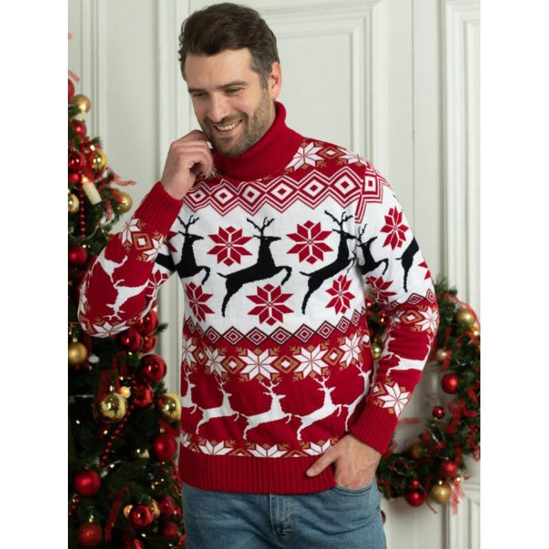 Custom Christmas Crewnecks Holiday Pullover Sweater Manufacturer