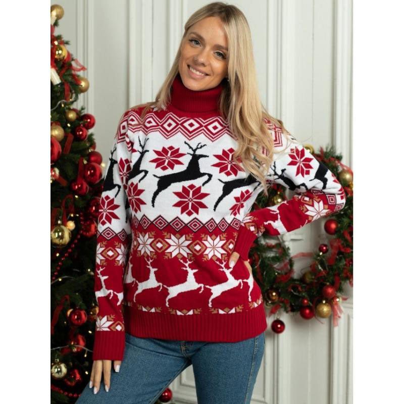 Custom Christmas Crewnecks Holiday Pullover Sweater Manufacturer