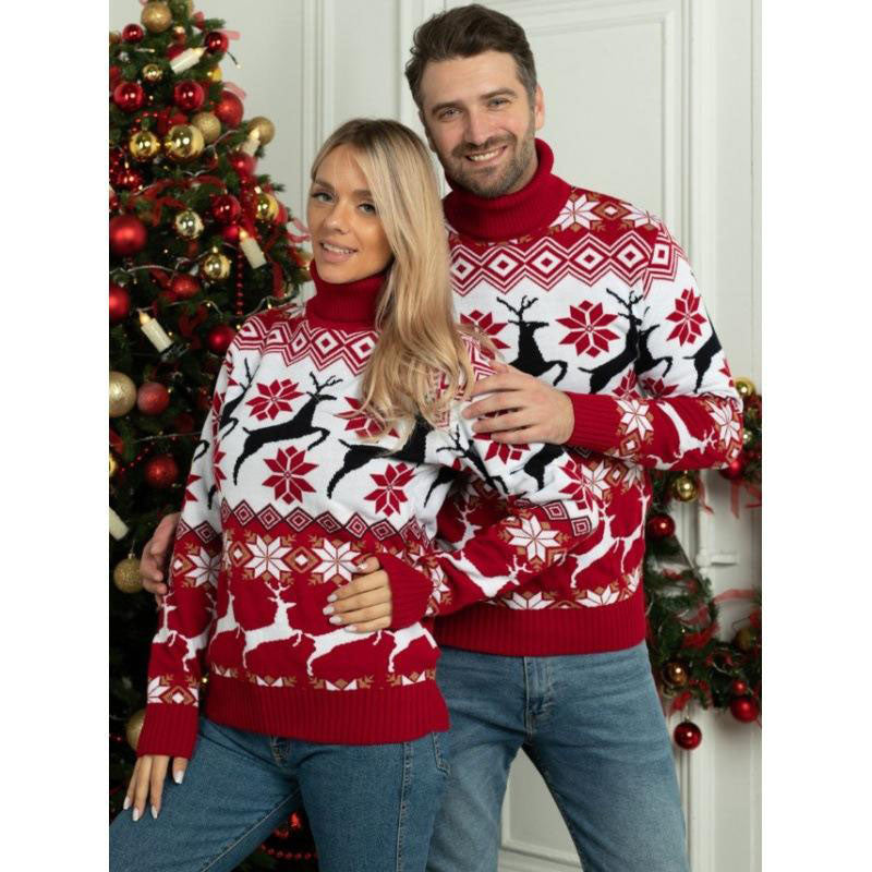 Custom Christmas Crewnecks Holiday Pullover Sweater Manufacturer