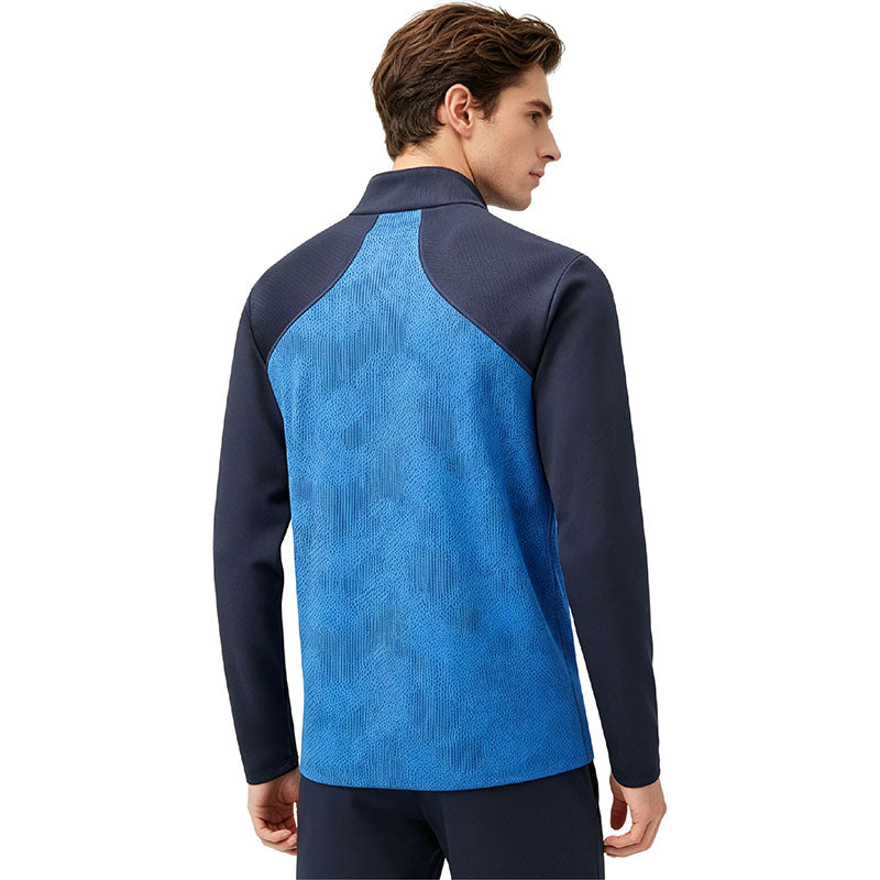 Custom comfort colors 1 4 zip pullover with Printed Performance Panel