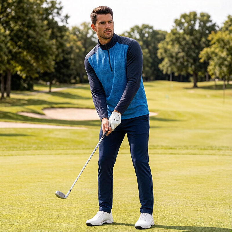 Custom comfort colors 1 4 zip pullover with Printed Performance Panel