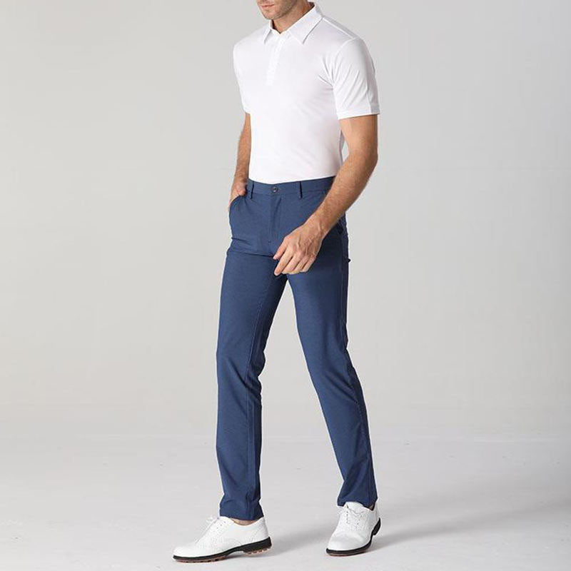 Custom Comfortable Golf Pants with Lightweight Stretch Woven Fabric