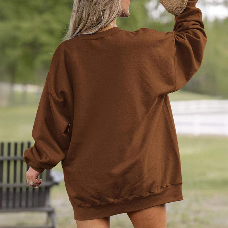 Custom Cowboys Crewneck with Western Rodeo Graphic