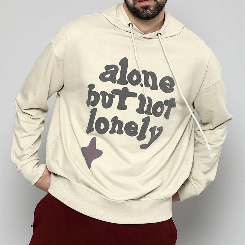 Custom Cream Golf Hoodie in 100% Cotton Fleece for Private Label