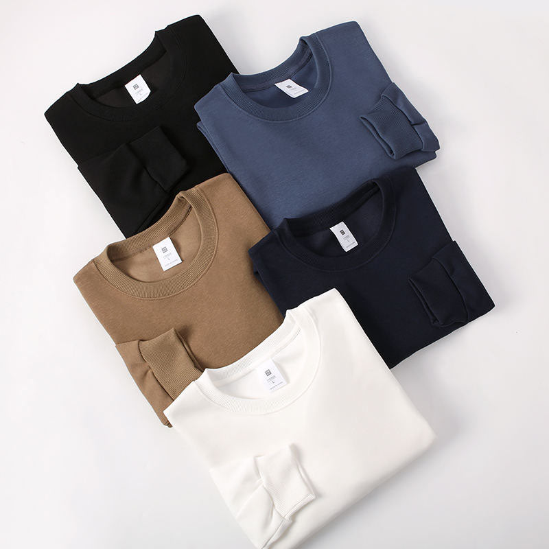 Custom Crewneck Sweater Mens in 300 GSM Cotton | Multi-Color Collection