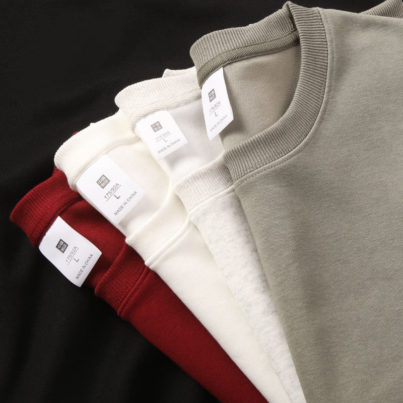 Custom Crewneck Sweater Mens in 300 GSM Cotton | Multi-Color Collection