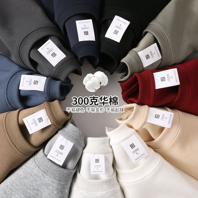 Custom Crewneck Sweater Mens in 300 GSM Cotton | Multi-Color Collection
