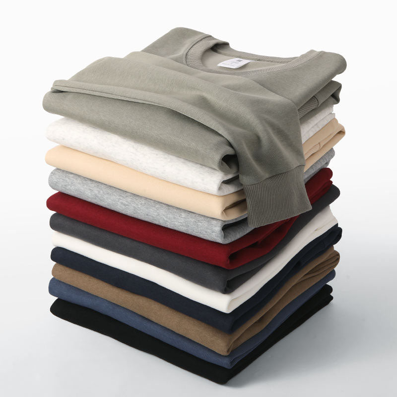 Custom Crewneck Sweater Mens in 300 GSM Cotton | Multi-Color Collection