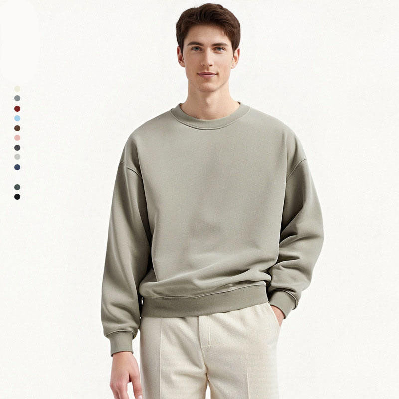 Custom Essential Oversized Crewneck Sweatshirt Wholesale
