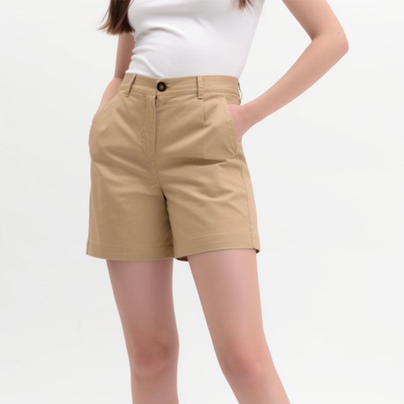 Custom Female Printed Bermuda Golf Shorts – OEM Polyester