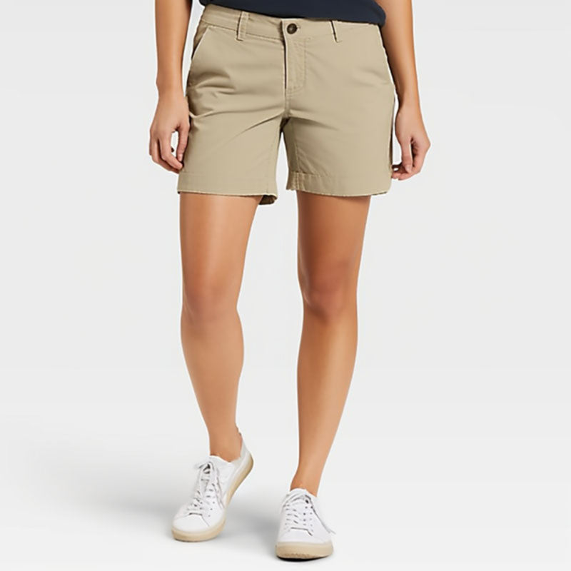 Custom Female Printed Bermuda Golf Shorts – OEM Polyester