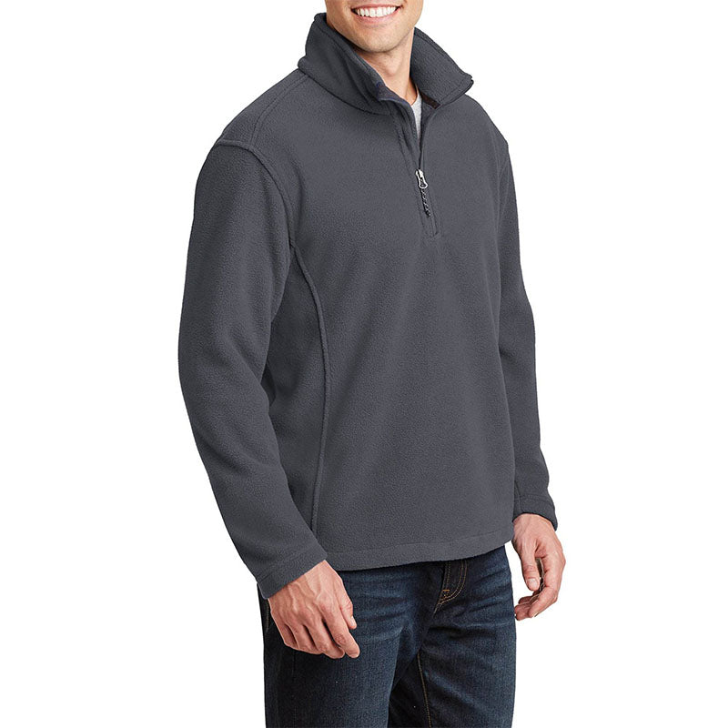 Custom fleece 1 4 zip pullover in Breathable Polar Fleece