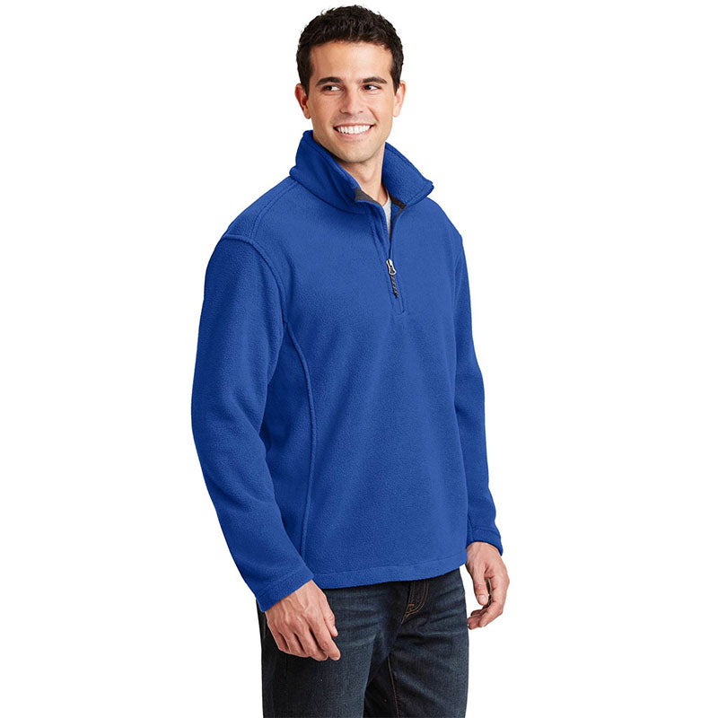 Custom fleece 1 4 zip pullover in Breathable Polar Fleece