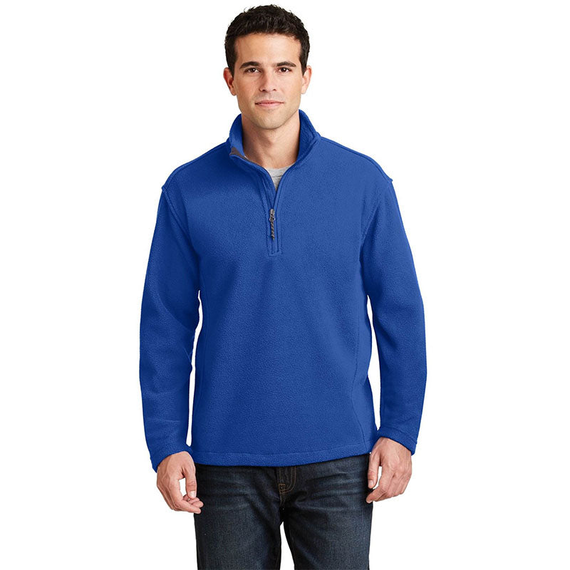 Custom fleece 1 4 zip pullover in Breathable Polar Fleece