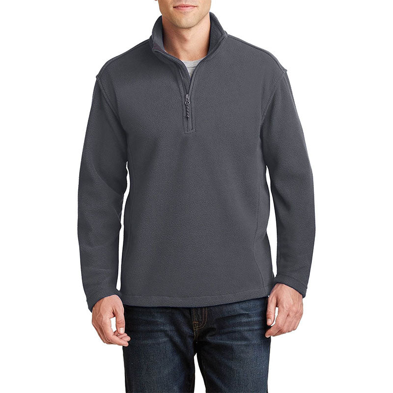 Custom fleece 1 4 zip pullover in Breathable Polar Fleece