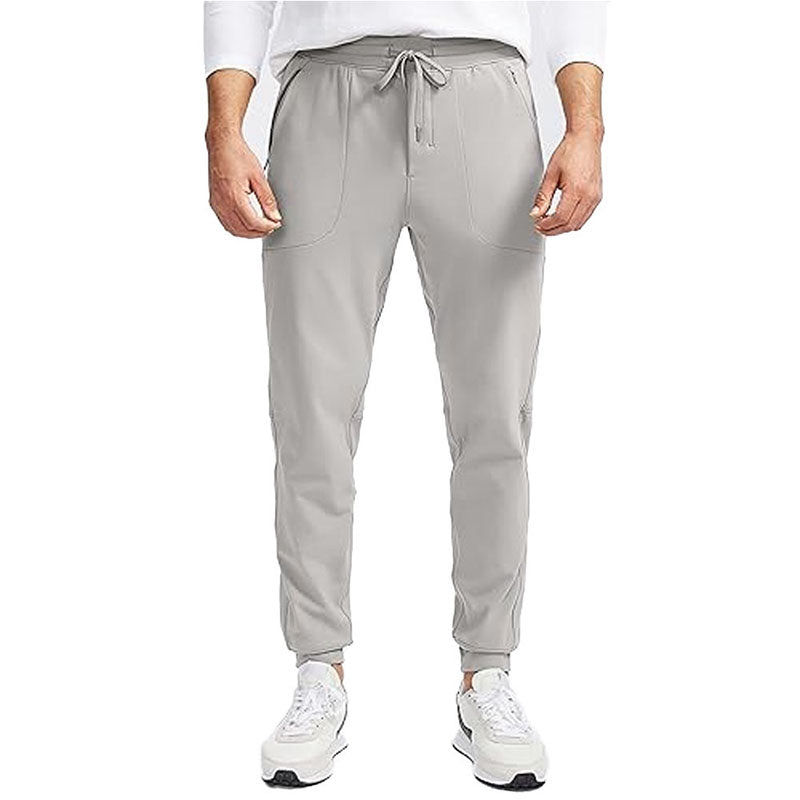 Custom Fleece Lined Golf Pants with Drawstring Waist and Ribbed Cuffs